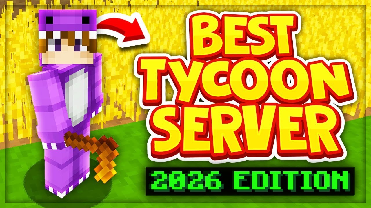 BEST MINECRAFT TYCOON GENS SERVER! *2026 Edition* (New) | New Minecraft Tycoon Gens Server