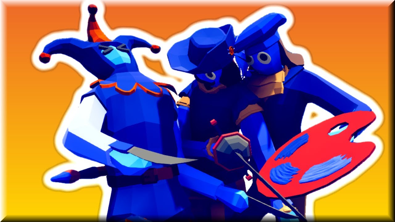 Dodge Trio! Jester, Fencer & Painter vs Every Unit(Almost) + Bonus - TABS ORIGINAL MODS