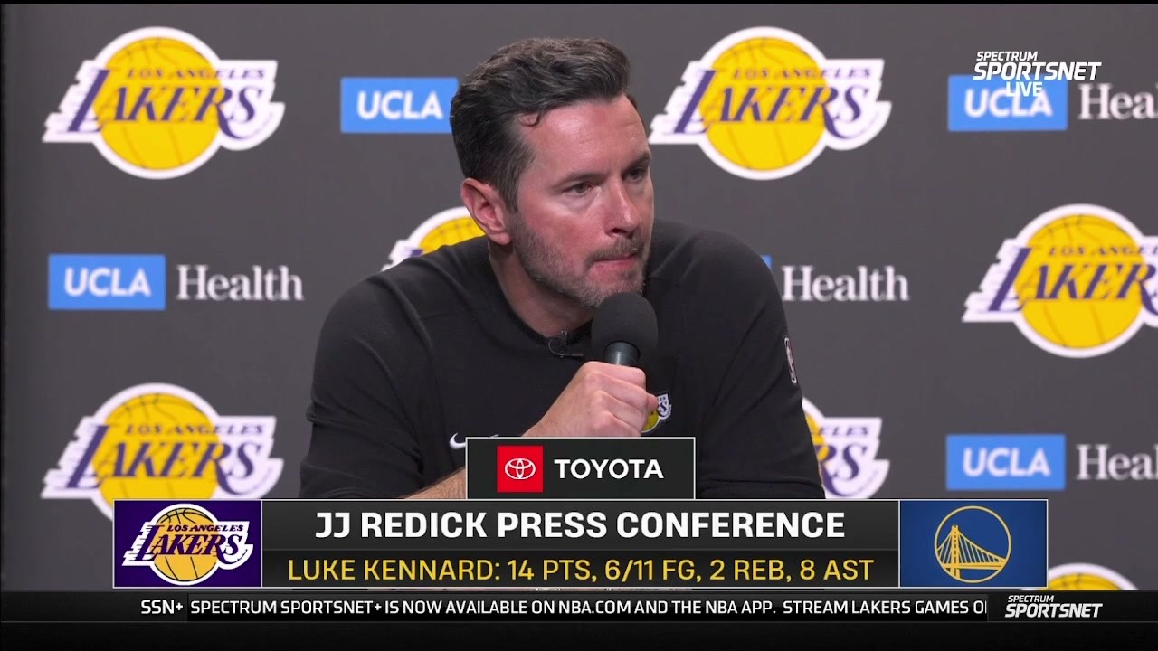 JJ Redick POSTGAME INTERVIEWS | Los Angeles Lakers beat Golden State Warriors 119-103