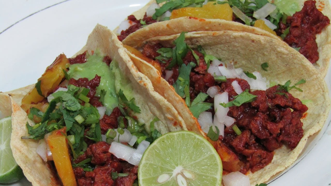 Tacos al Pastor de Soya | Receta Vegana