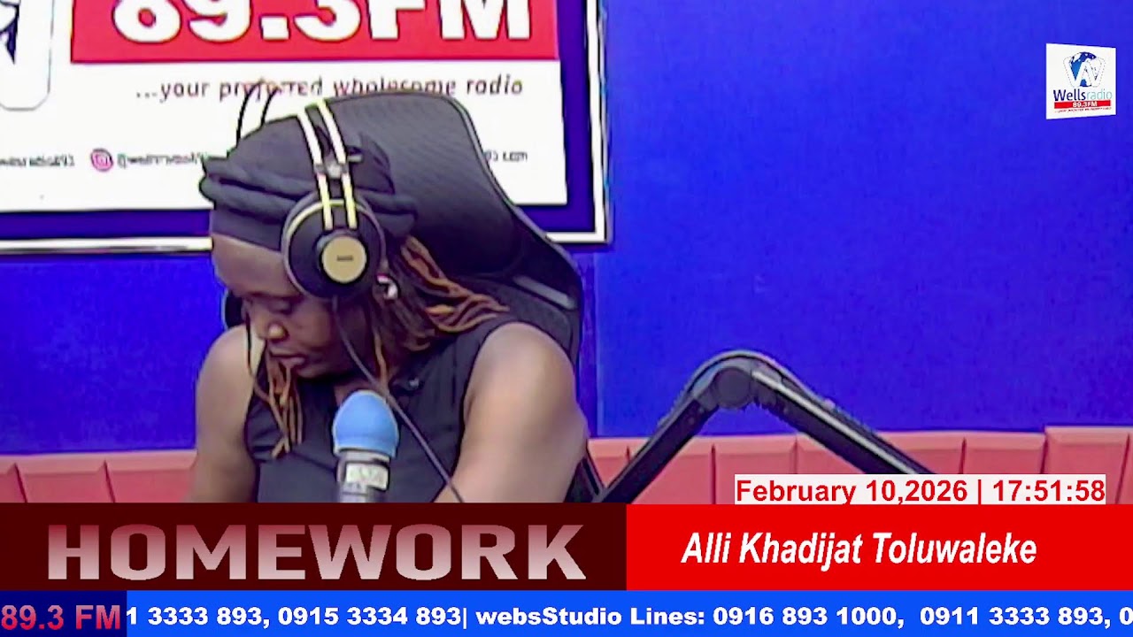 HOMEWORK with Alli Khadijat Toluwaleke