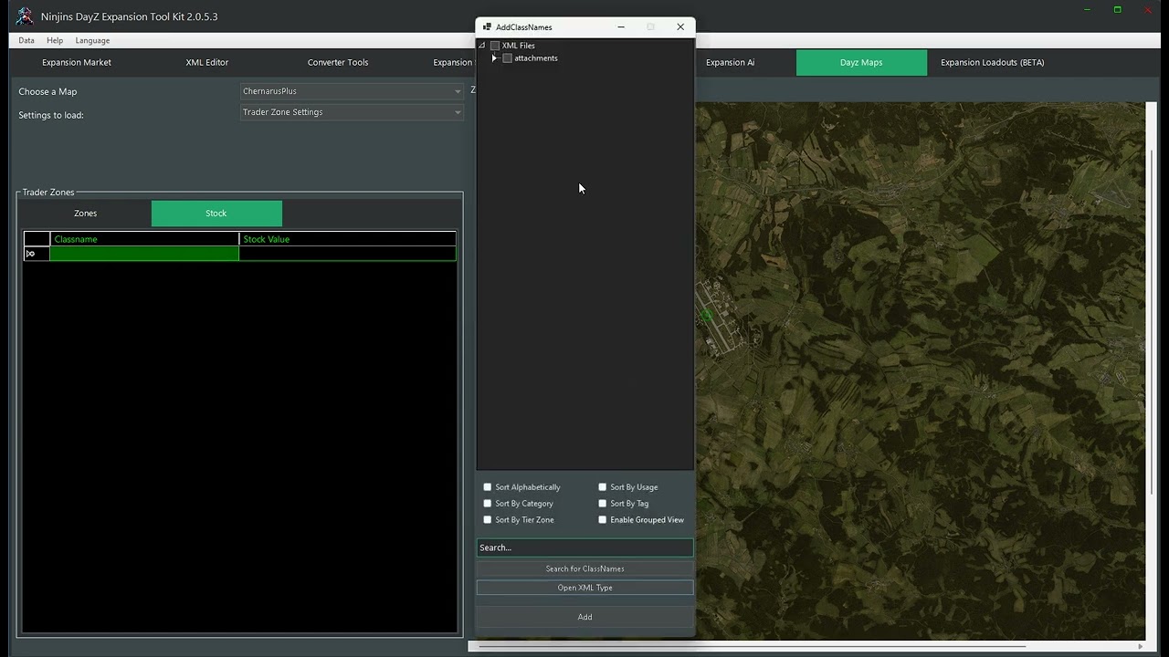 Dayz Expansion - Ninjin Toolkit - Trader Zones