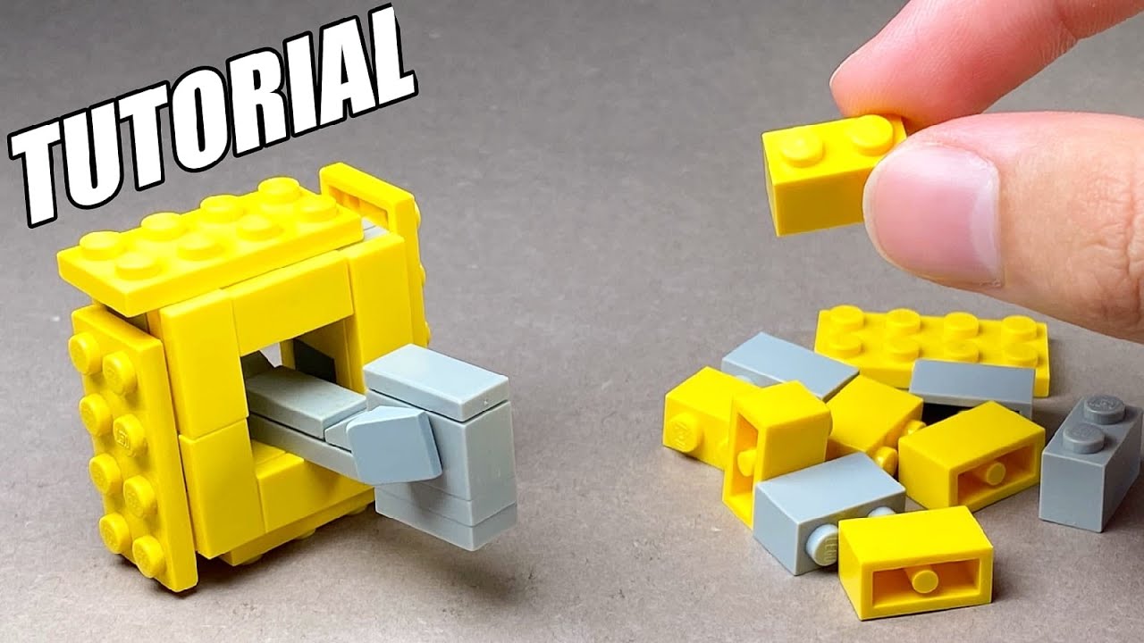 How to make a LEGO mini puzzle / easy LEGO puzzle tutorial