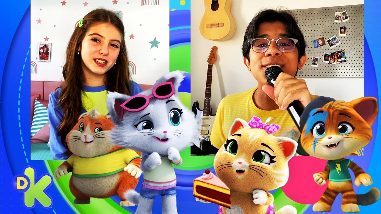 Lorena Queiroz e Pedro Miranda cantam 44 Gatos | Discovery Kids Brasil