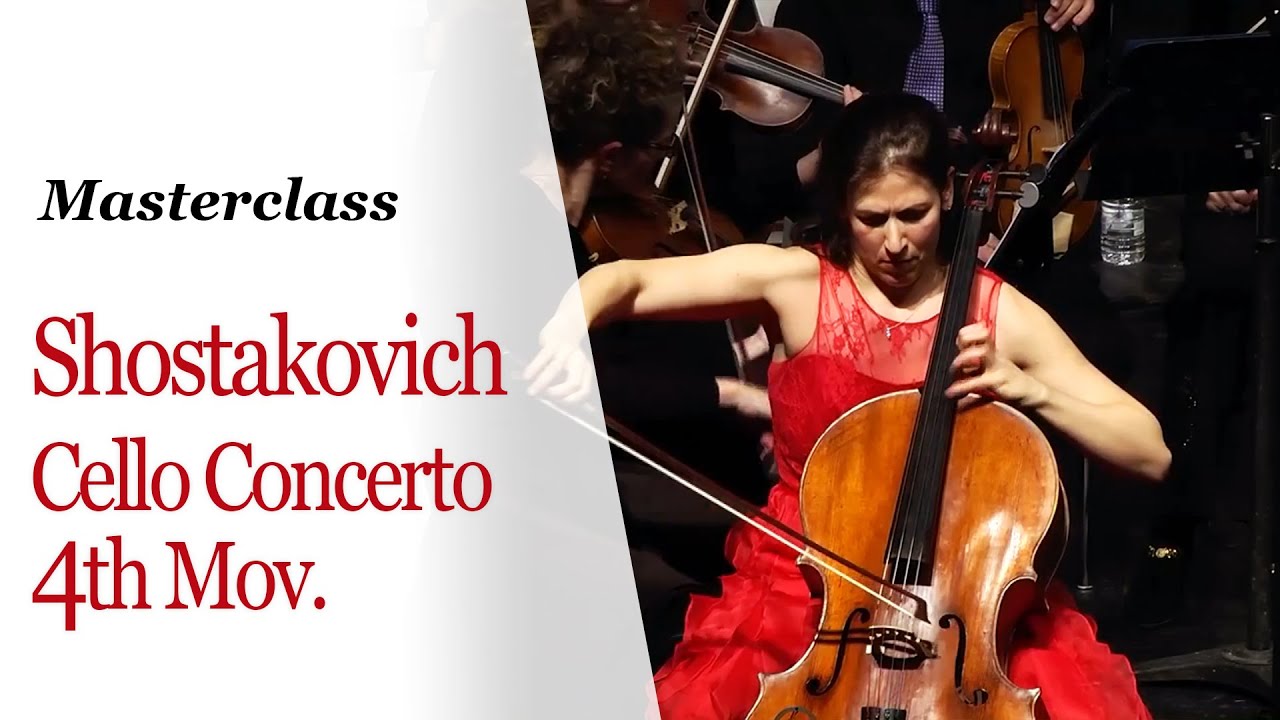 Shostakovich: Cello Concerto, Fourth Movement Masterclass