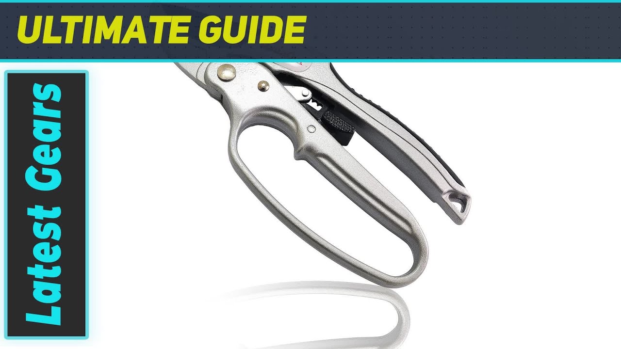 DynaCut 8'' Professional Anvil Pruning Shears - The Best Gardening Tool for Every Task