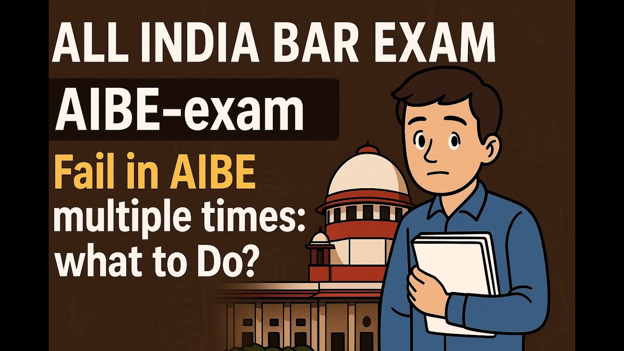 AIBE- Fail in  AIBE multiple times?#aibe20examdate