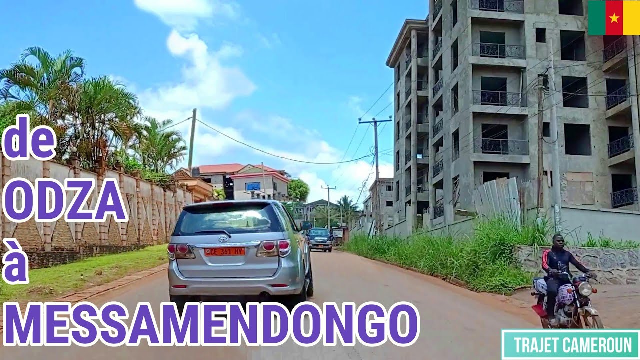 (Yaoundé - Cameroun) De Ahala à Messamendongo par Odza - Trajet Cameroun