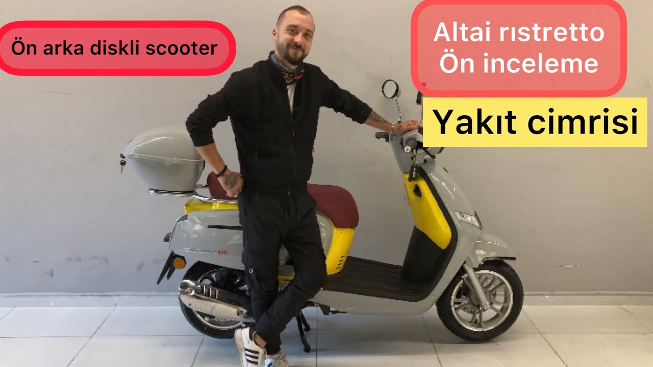 Altai rıstretto 125 ön inceleme (Ottoman Motor )