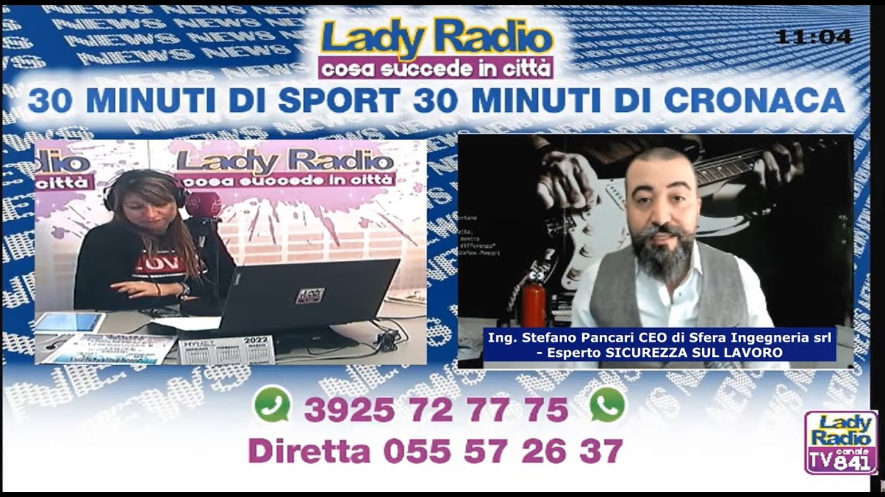 SSATI a Lady Radio: #Sicurezza sui luoghi di #lavoro