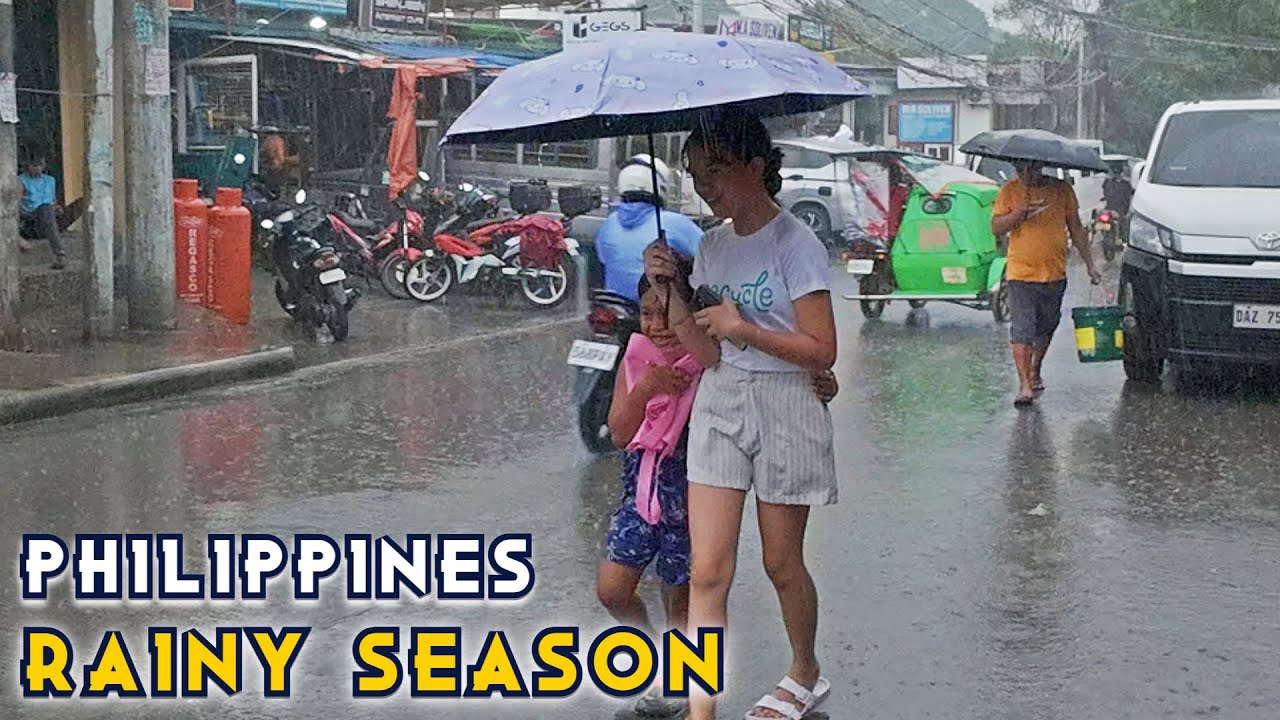 FROM BITS TO A LOT OF RAIN AT FAIRVIEW RESIDENCES ALONG REPUBLIC AVENUE QUEZON CITY | [4K] 🇵🇭