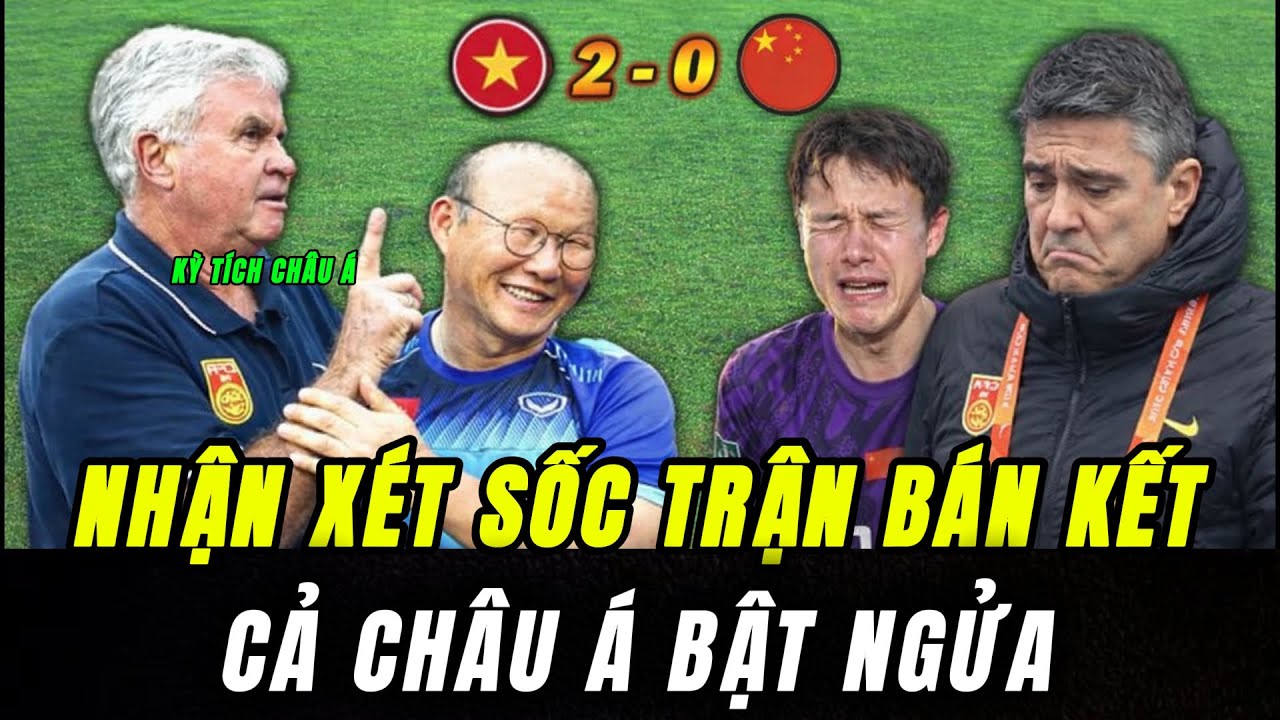 CHẤN ĐỘNG CHÂU Á : HLV GUUS HIDDINK NHẬN XÉT SỐC TRẬN U23 VN VÀ U23 TQ SIÊU MÁY TINH DỰ ĐOÁN SỐC