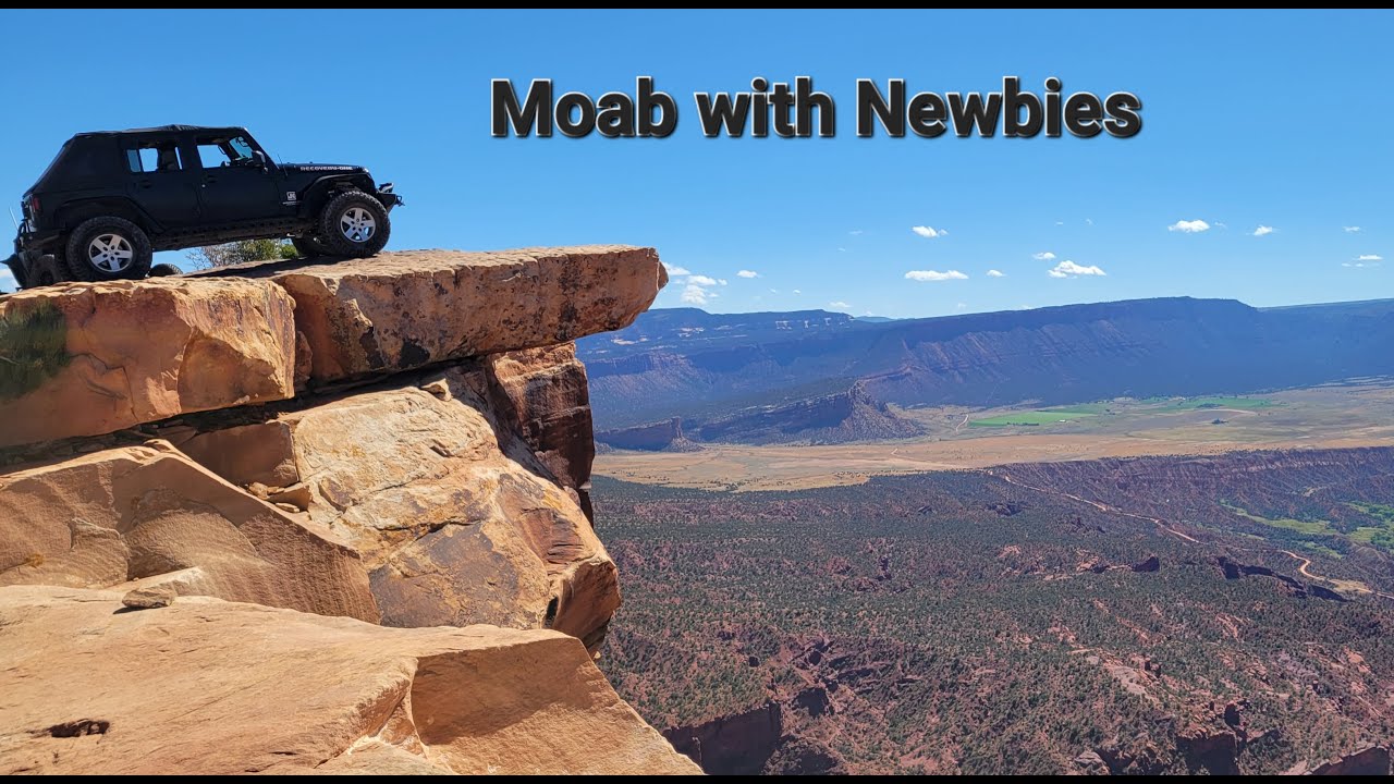 Moab Utah Badge of Honor Trails with some Moab Newbies!