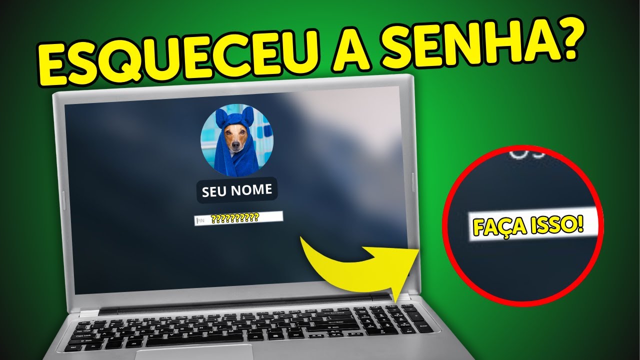 Recupere a Senha do Windows 10/11: Sem Programas, Sem Formatar!