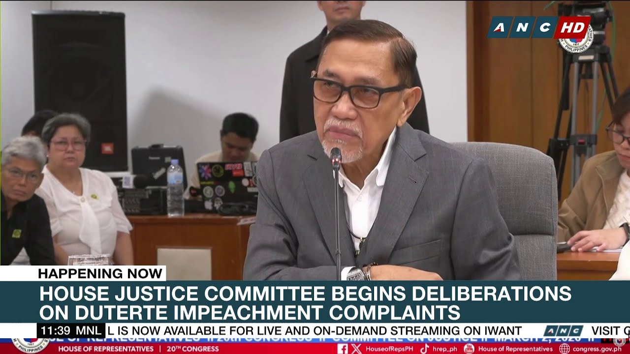 Abante: I endorse 4th impeachment complaint vs VP Sara not out of partisanship and anger | ANC