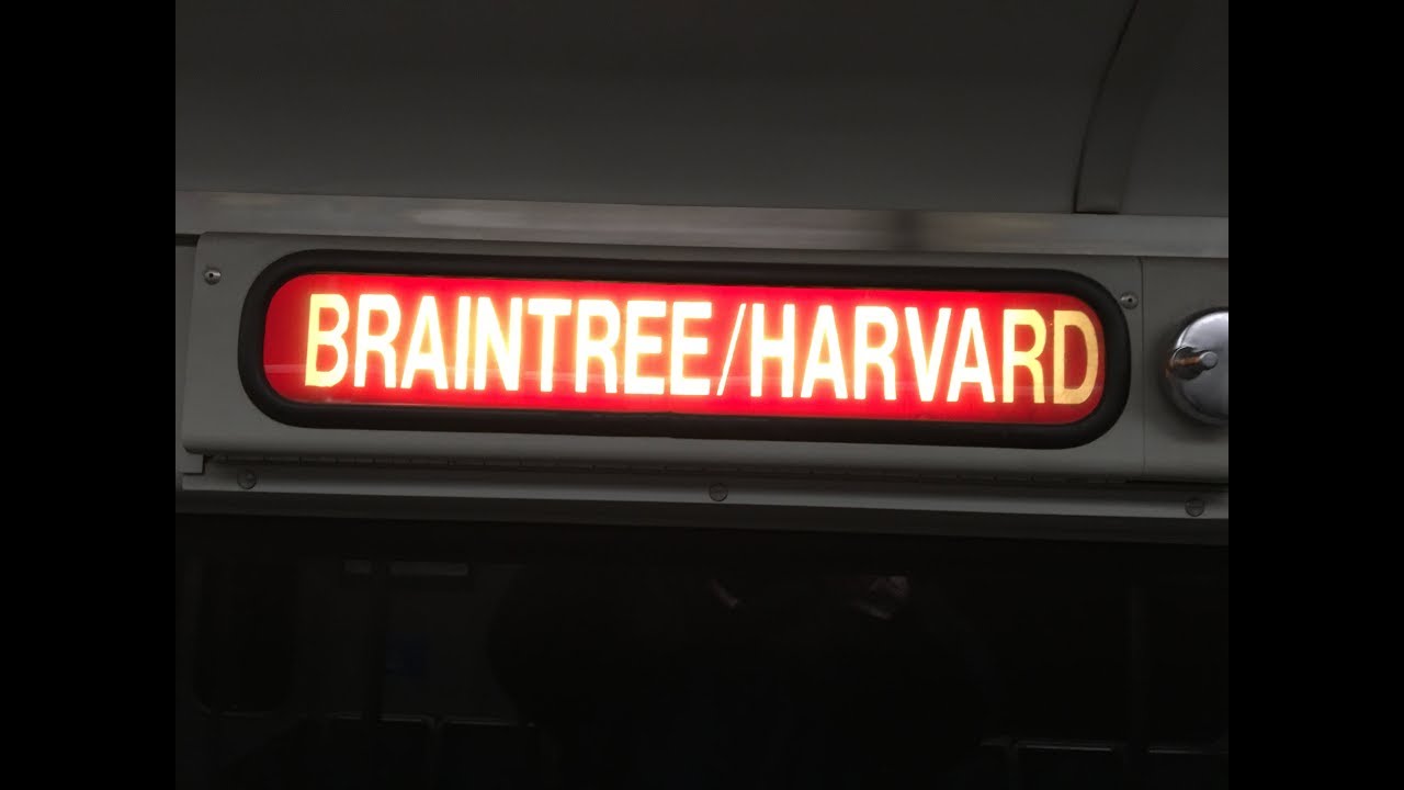 MBTA Red Line Braintree Branch