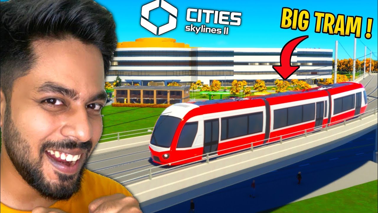 I BUILD BIG TRAM NETWORK IN MY CITY | CITY SKYLINES 2 GAMEPLAY | Mr IG | Tamil #10