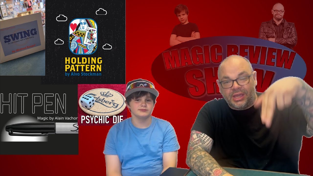 Hit Pen, Holding Pattern, Swing & Psychic Die | Craig & Ryland's Magic Review Show