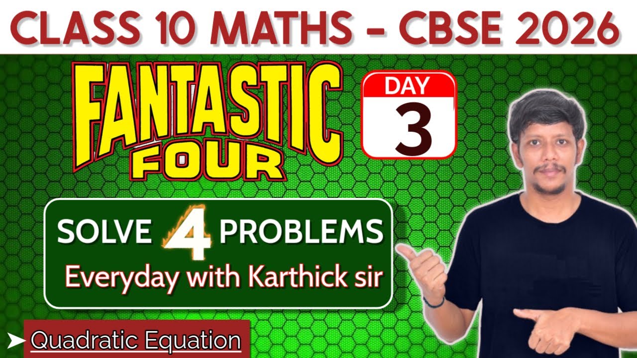 🔥10th Maths Important questions🔥Day 3 | Arithmetic progression FF | CBSE 2026 | NCERT Karthick sir