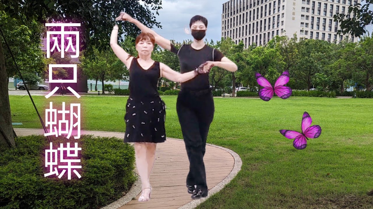 ✨兩只蝴蝶✨主唱/龐龍   示範老師/徐嬅雯 陳玉梅  雙人舞（倫巴）