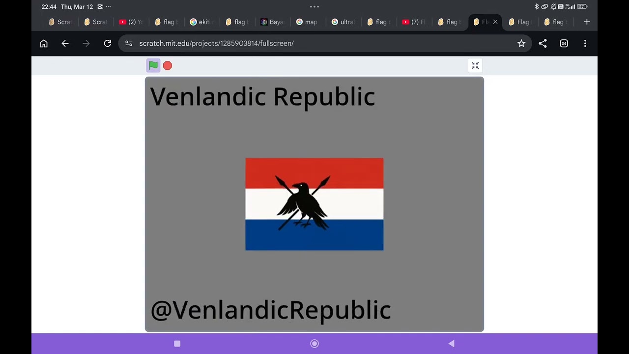 Flag band YouTubersssssss CREITS TO WISLON112233