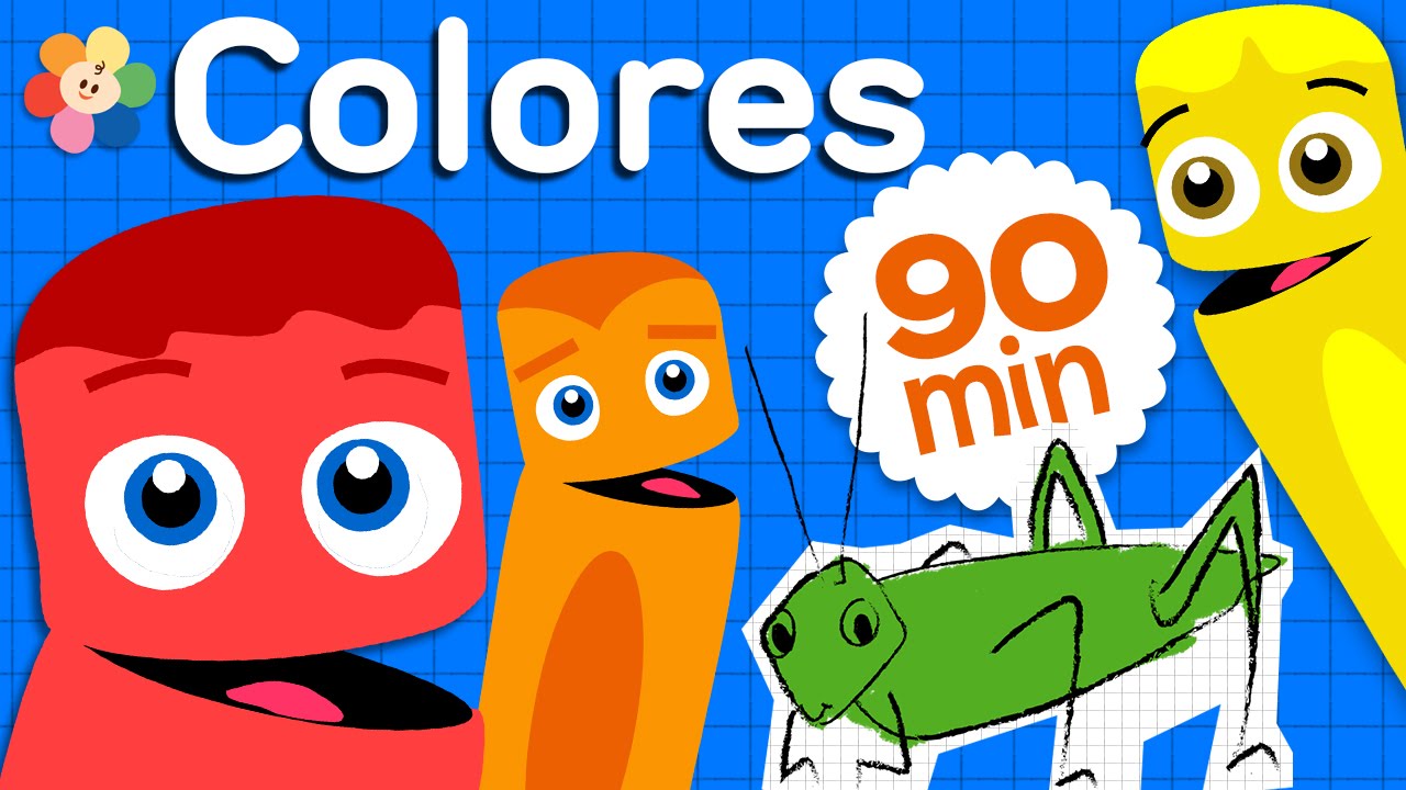 Colores para Niños | Aprender Colores en Español | Compilación 90 min de Colores | BabyFirst Español