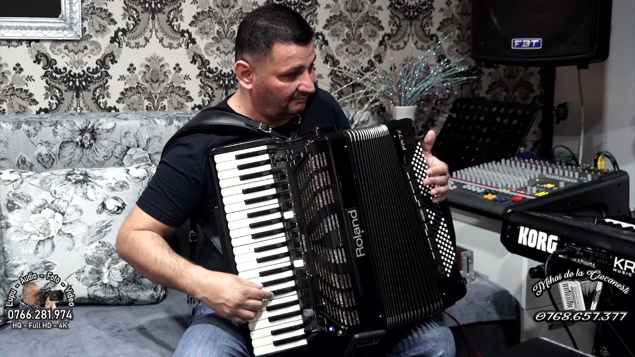 Mihai de la Ciocanesti   Colaj de hore lente instrumentale la acordeon