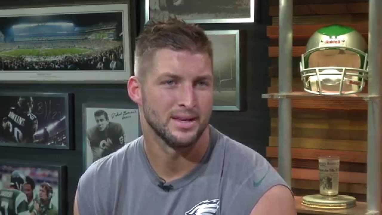 In Studio: QB Tim Tebow on Passion for Football