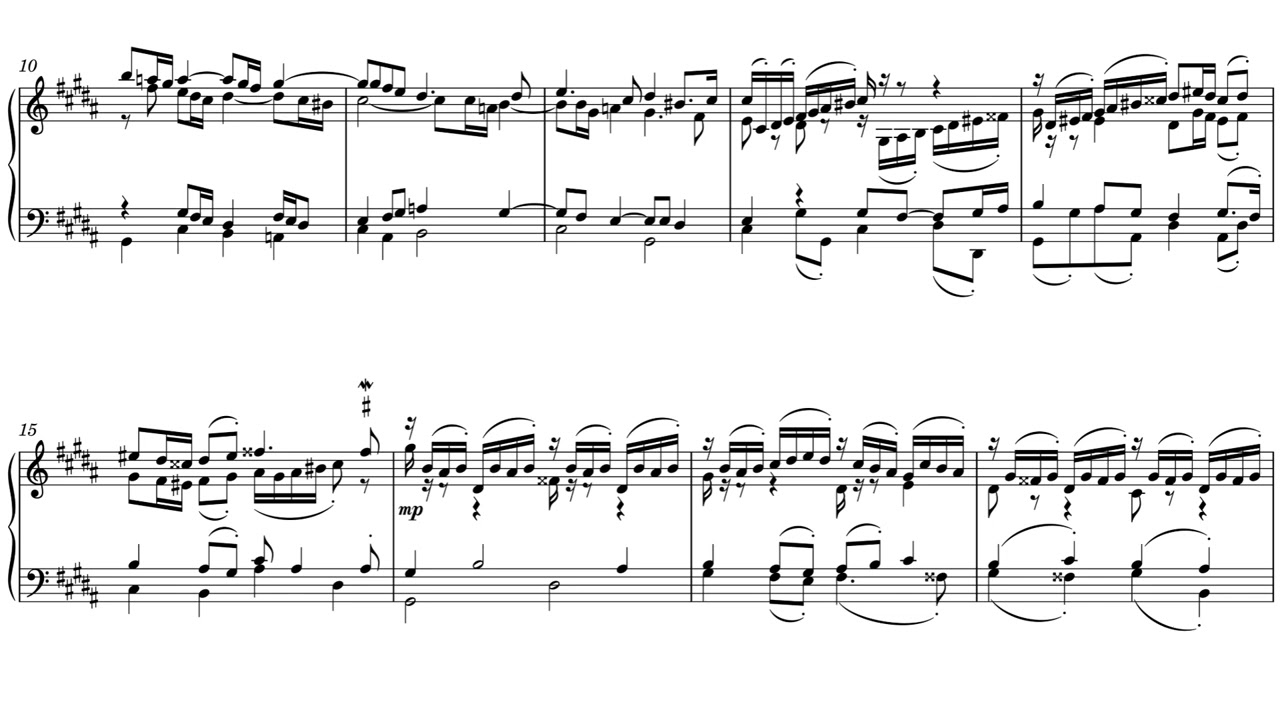 [Kelvin Chan] Prelude and Fugue in G# minor