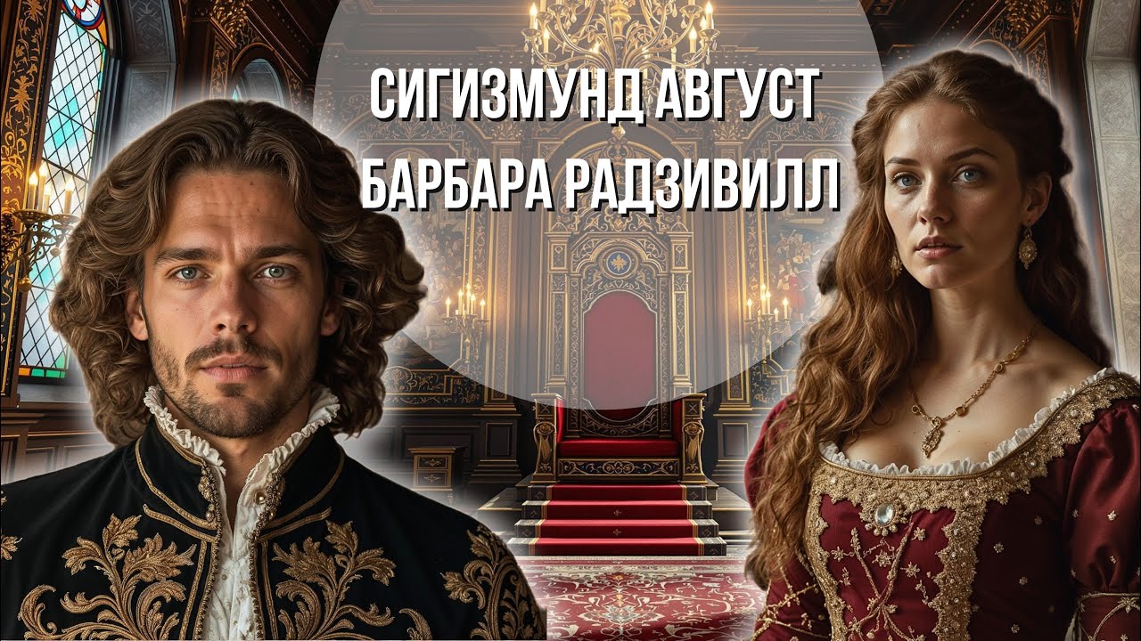 Сигизмунд Август и Барбара Радзивилл.