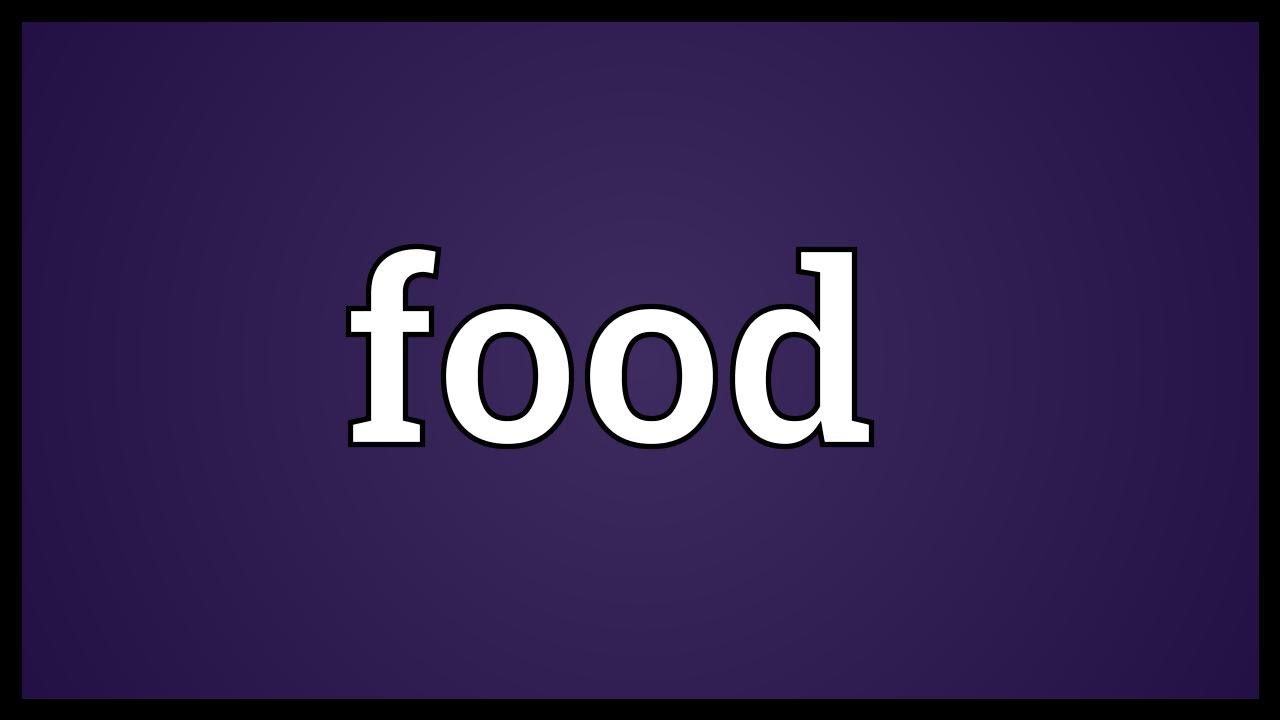 Food Meaning