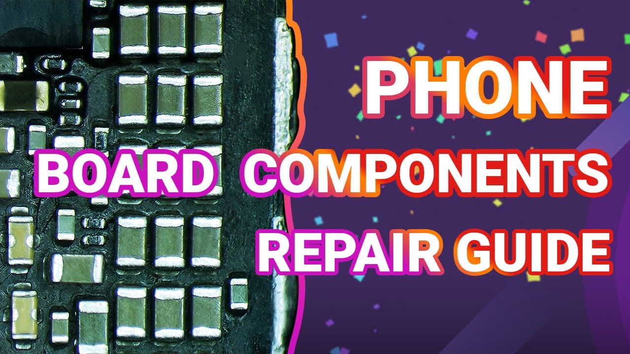 How to Remove and Reassemble Phone Board Components | Motherboard Microsoldering