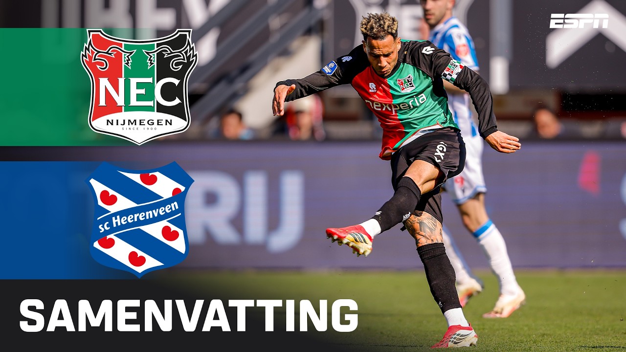 🤩 WEERGALOZE GOAL MEERVELD & KANONSKOGEL CHERY ☄️ | Samenvatting N.E.C. - sc Heerenveen