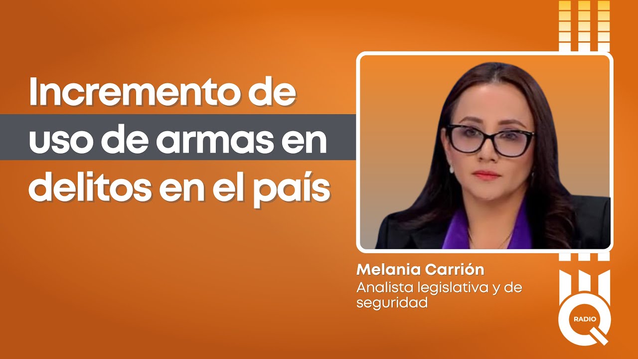 🔴#Entrevista | Melania Carrión, analista legislativa y de seguridad.