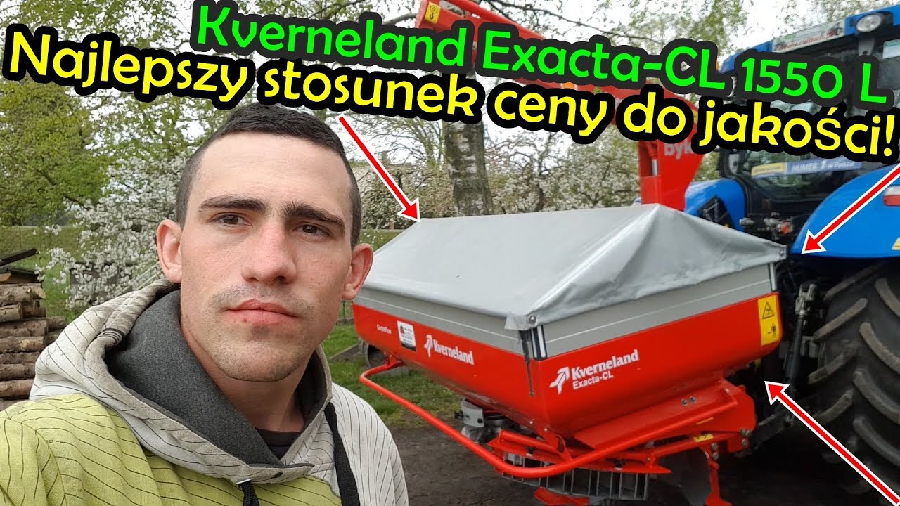 Kverneland Exacta Cl - Prezentacja rozsiewacza! | Złom czy kompromis ceny do jakości?