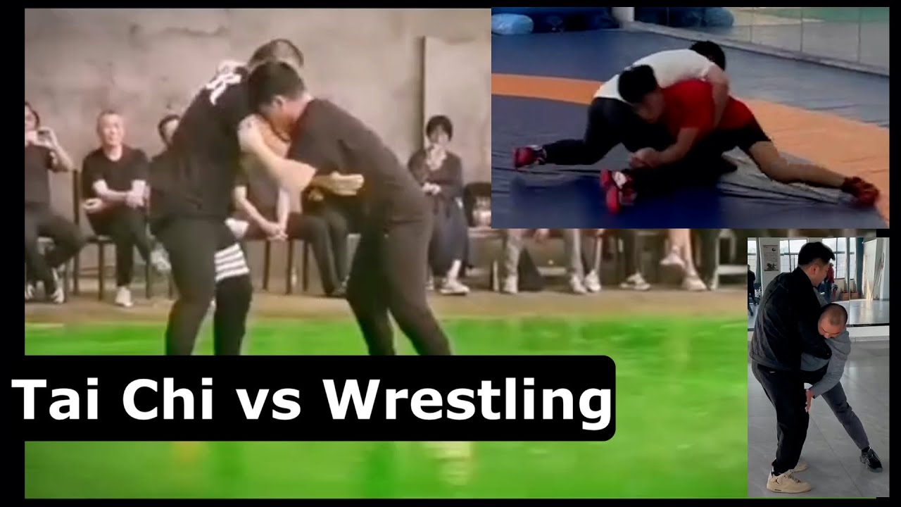 When Tai Chi Guys Challenge Wrestlers (Shuai Jiao And Western Wrestling vs Tui Shou)