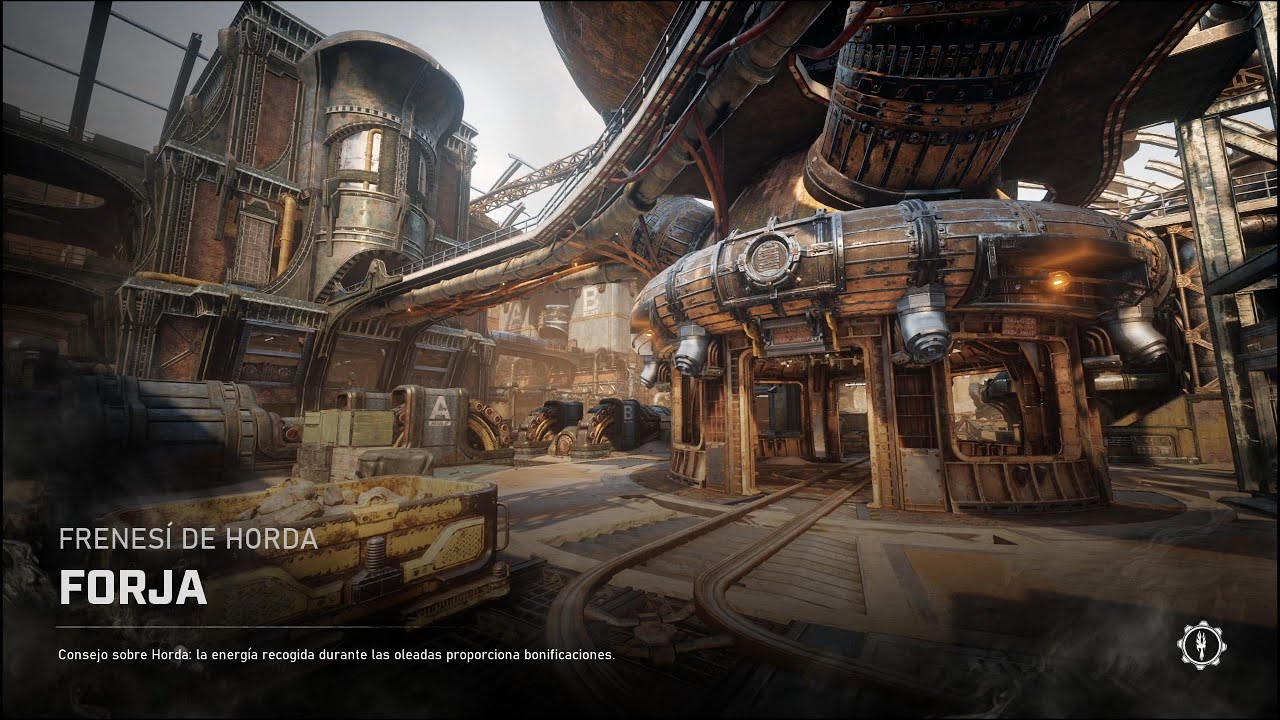 Gears 5 Horda Frenesí De Horda En Forja Con Clayton Carmine {[No Commentary 60Fps 4k]}