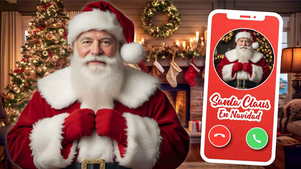 Llamada de Santa Claus 2025 📞🎅🏼 ¡Dime qué Quieres para Navidad! 🎁🎄/ PAPA NOEL