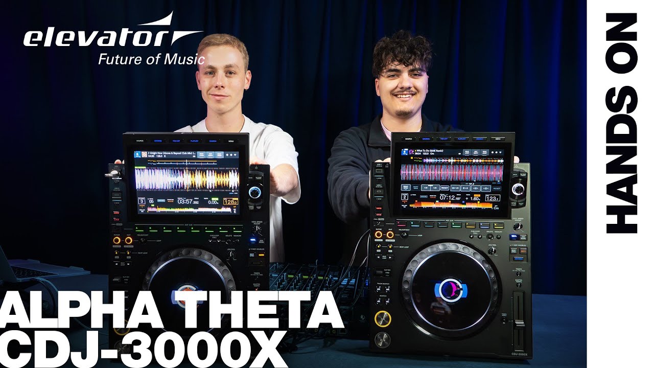 Der neue Standard im Club? | AlphaTheta CDJ-3000X