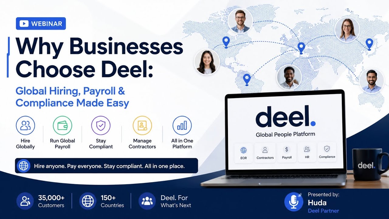 Why Businesses Choose Deel: Global Hiring, Payroll & Compliance Made Easy!