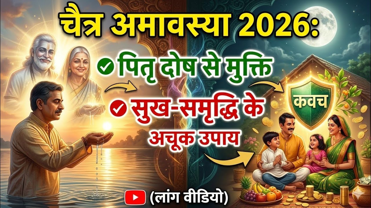 चैत्र अमावस्या 2026: पितृ दोष से मुक्ति और सुख-समृद्धि के अचूक उपाय#bhakti #bhajan #bhajanmarg #upay