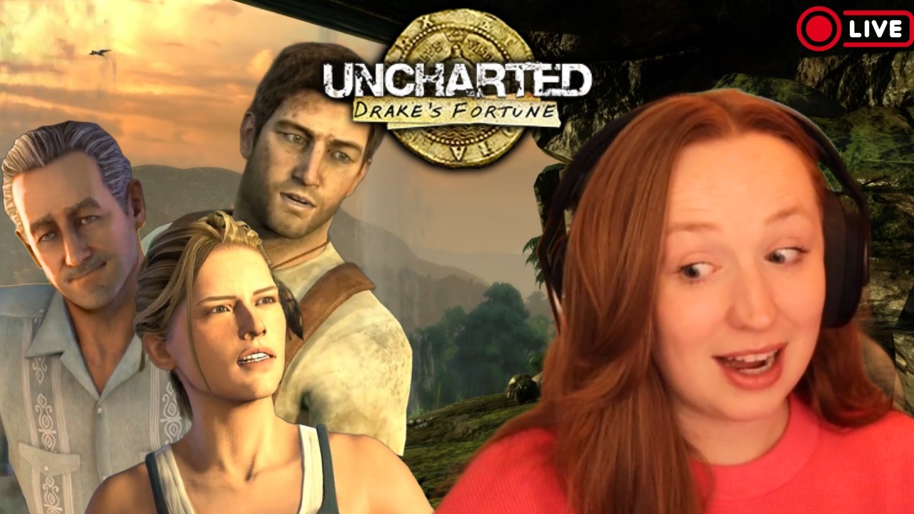 My First Time Playing Uncharted | Drake's Fortune
