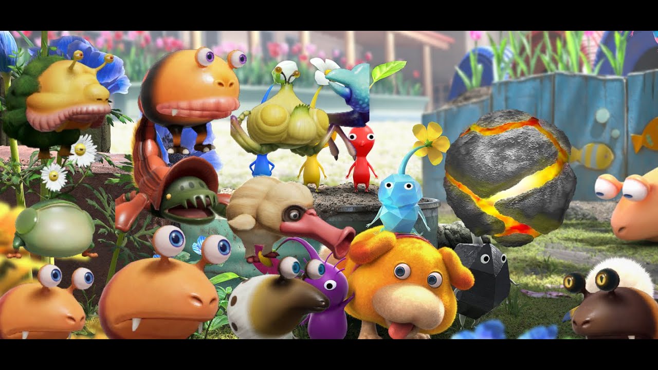 PIKMIN 4 Some Enimies Reactions To Bombrocks