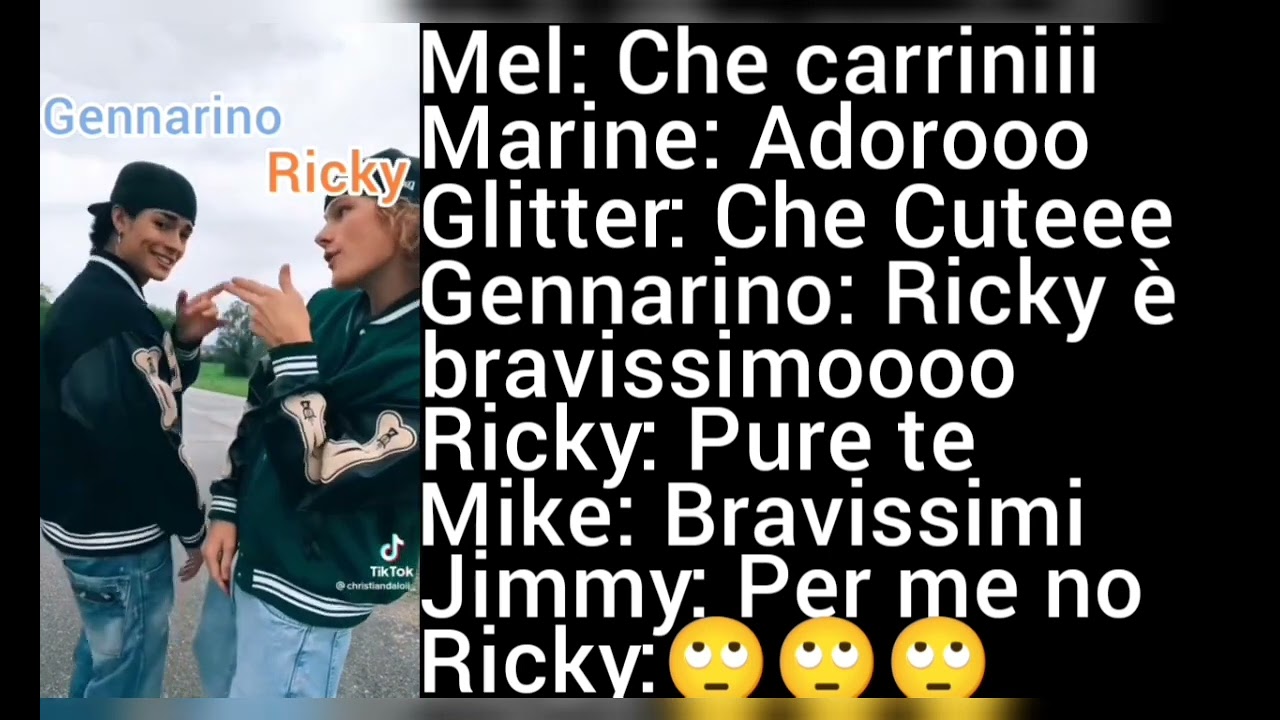 Tik Tok di Tik Toker famosi versione @GlittereCandy Pt.5