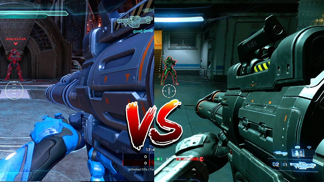 Halo Infinite vs Halo 5 | SPNKR Rocket Launcher