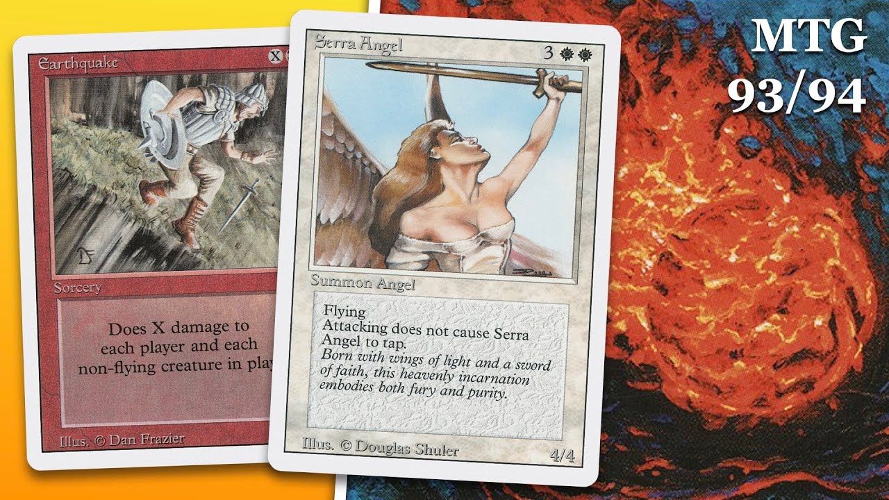 RW Flyers против Mono Red Burn, Revised 40 | Old School Magic the Gathering #mtg9394