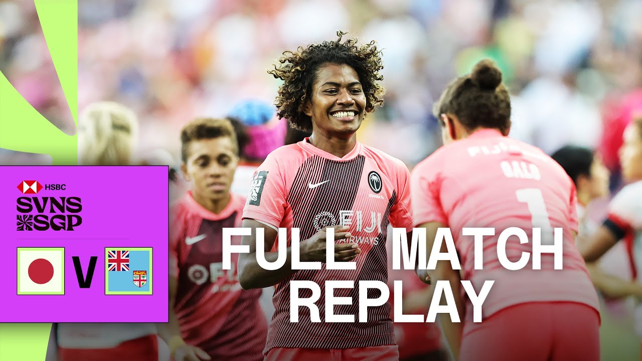 UNBELIEVABLE final play drama! | Japan v Fiji | Singapore HSBC SVNS | Full Match Replay