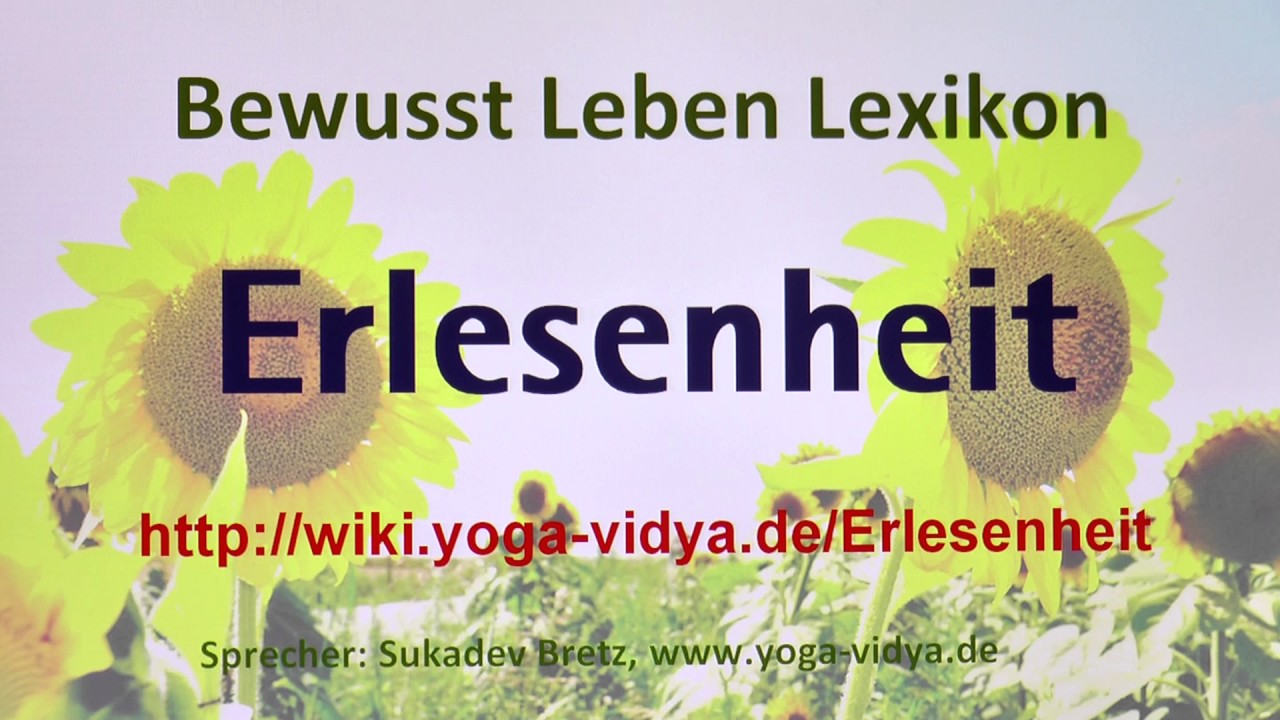 Erlesenheit&rlm;&lrm;