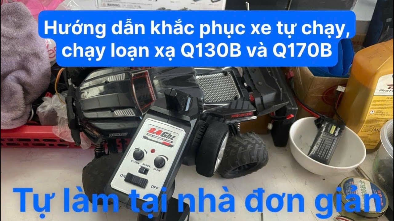 Q170B Q130B xe tự chạy loạn xạ, lên ga nhẹ chạy mạnh, điều tốc tự chạy … cách khắc phục Hata Shop