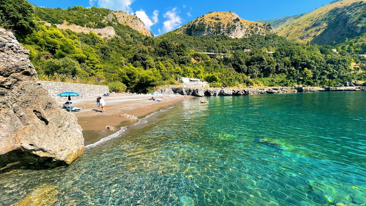 Spiagge di Acquafredda di Maratea [4k]